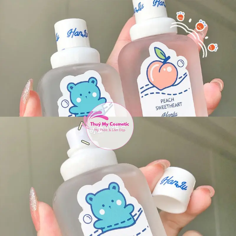 Nuoc hoa em bé Hanlun 50ml Tránh Muỗi Đốt Tránh Côn Trùng, Nước Hoa Cho Bé Hương Thơm Trái Cây Nhẹ Nhàng Lưu Hương 4-6 Giờ 0