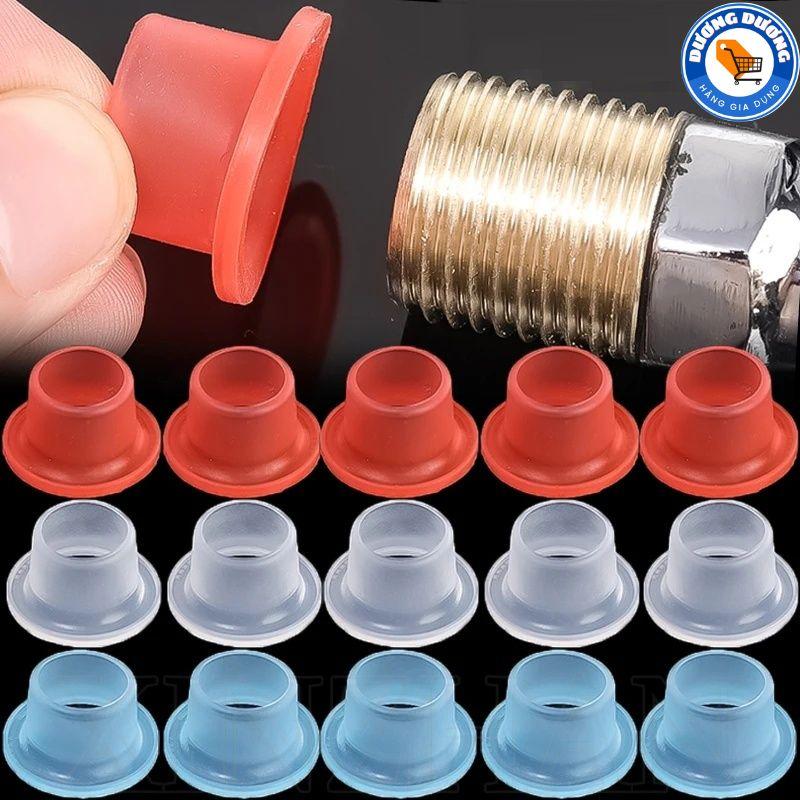 SET 100 Vòng Đệm Cao Su Chống Rò Rỉ - Gioăng SILICON , Ron Cao Su Thay Thế Keo Lụa / Bịt Kín Ống Nước Bằng silicon Chịu Nhiệt x op