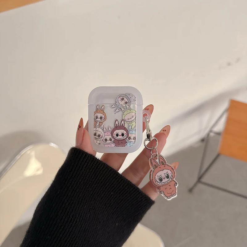 Product Introduction of Cute Cartoon Disney Snow White Alice Mickey Mouse Labubu Earphone Case For Airpods 4 1 2 3 Pro 2 Protective Soft TPU Cover 4