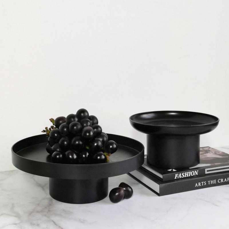 Product Introduction of Simple round shelf tray for living room, dining room, hotel. 15