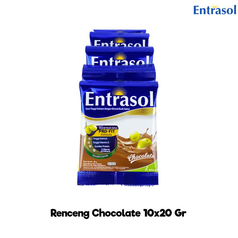Entrasol Renceng Susu Kalsium Isi 10 Sachet Milk Dairy - Shop | Tokopedia