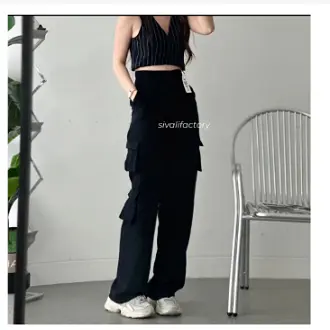 Jenel Collection COD FREE ONGKIR Promo Terbaru Termurah DONNIE CARGO PANTS Bagus Murah Nyaman Keren Kekinian Korea