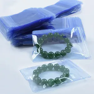 100pcs PVC Plastik Klip Tebal Bening Transparan Zip Lock Storage Bag 4x6 5x7 Tas Perhiasan Plastik Travel Ziplock Klip Bening Clear