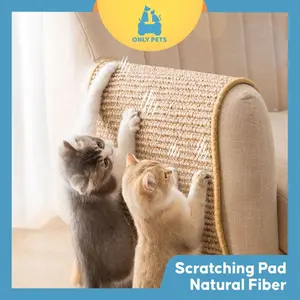 ONLY PETS Sofa Cover Scratching Mat Pelindung Cakaran Kucing Natural