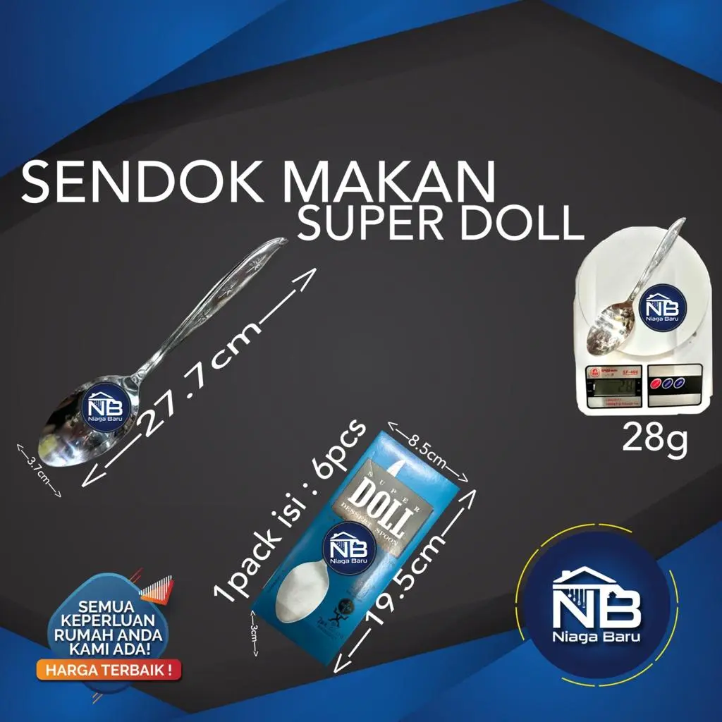 Sendok Makan Super Doll