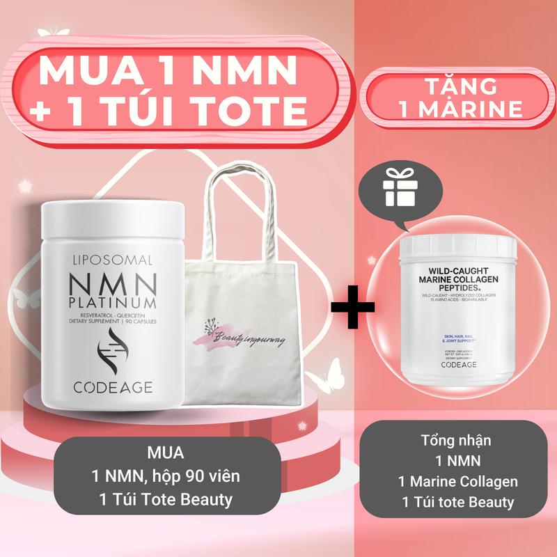 [2 Tặng 1] Hộp Viên Uống Codeage Liposomal NMN thực phẩm bổ sung, hộp 90 viên 2
