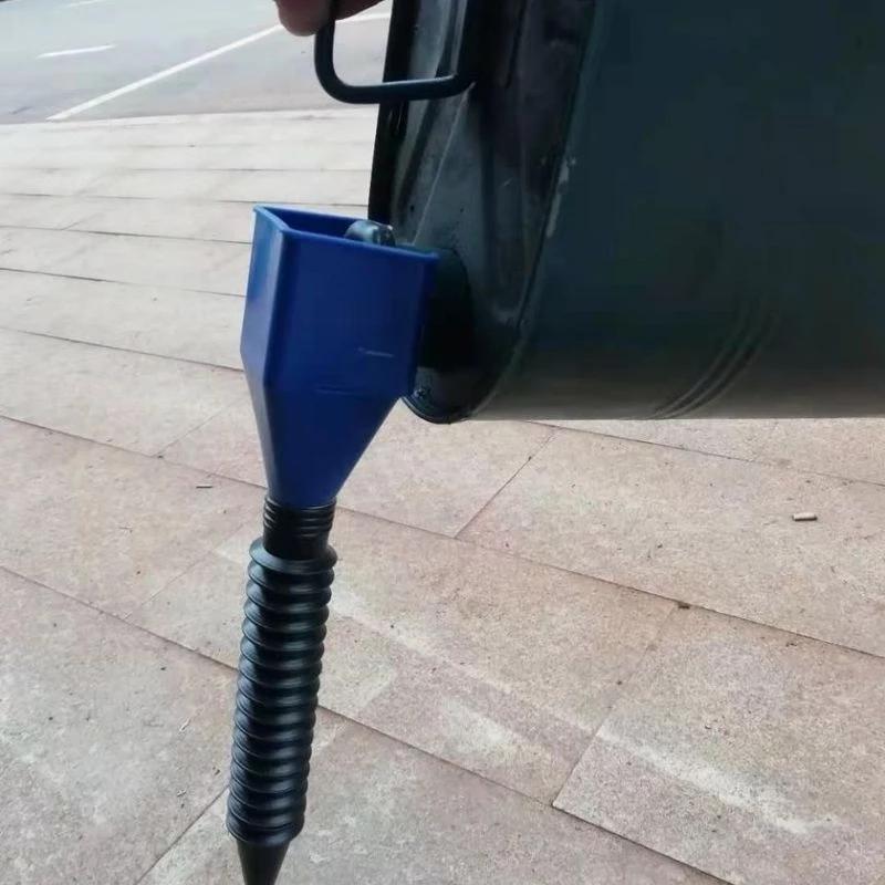 Product Introduction of Car Retractable Refueling Funnel Portable Small Funnel Car Motorcycle Engine Oil Gasoline Refueling Funnel Tool 5