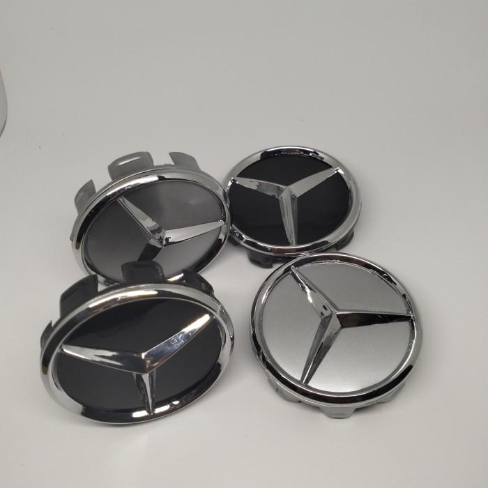 dop roda tutup velg as roda mercy diameter 7.5 cm 1pcs Car - Shop ...