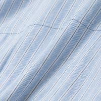 Gambar Baju Muslim Duha Muslimwear - Baraa Shirt Long Sleeve - Blue Stripe dari Duha Muslim Wear Kota Tangerang 4 Tokopedia