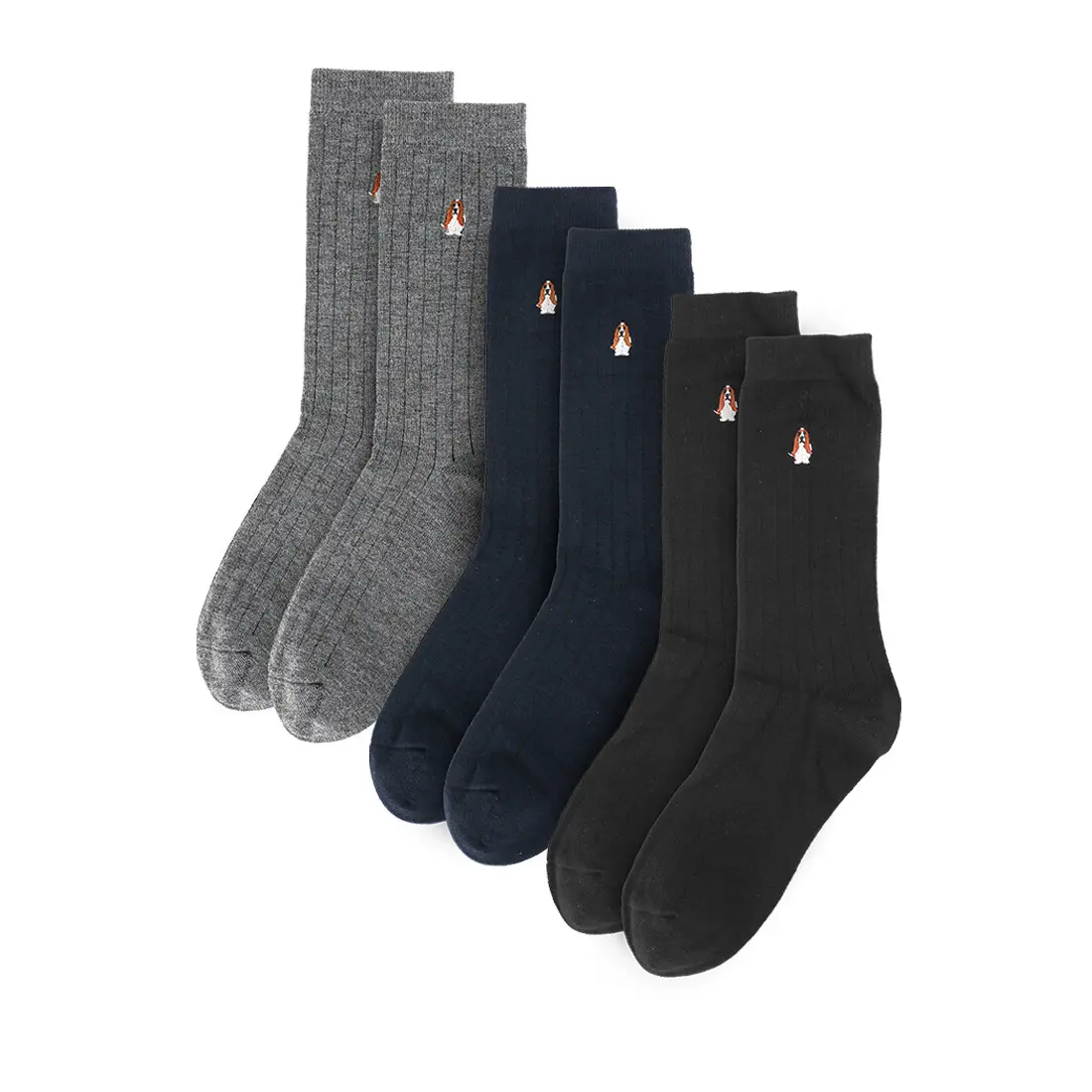 Hush Puppies Crew Socks Pria 01