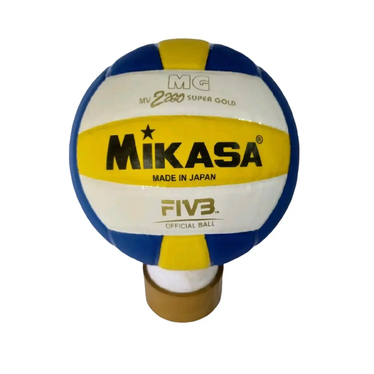 Bola Voli Mikasa Murah Berkualitas Olahraga Ball Synthetic Leather Volleyballs kulit campuran pres biru bolavoli geng gaman alat untuk Outdoor