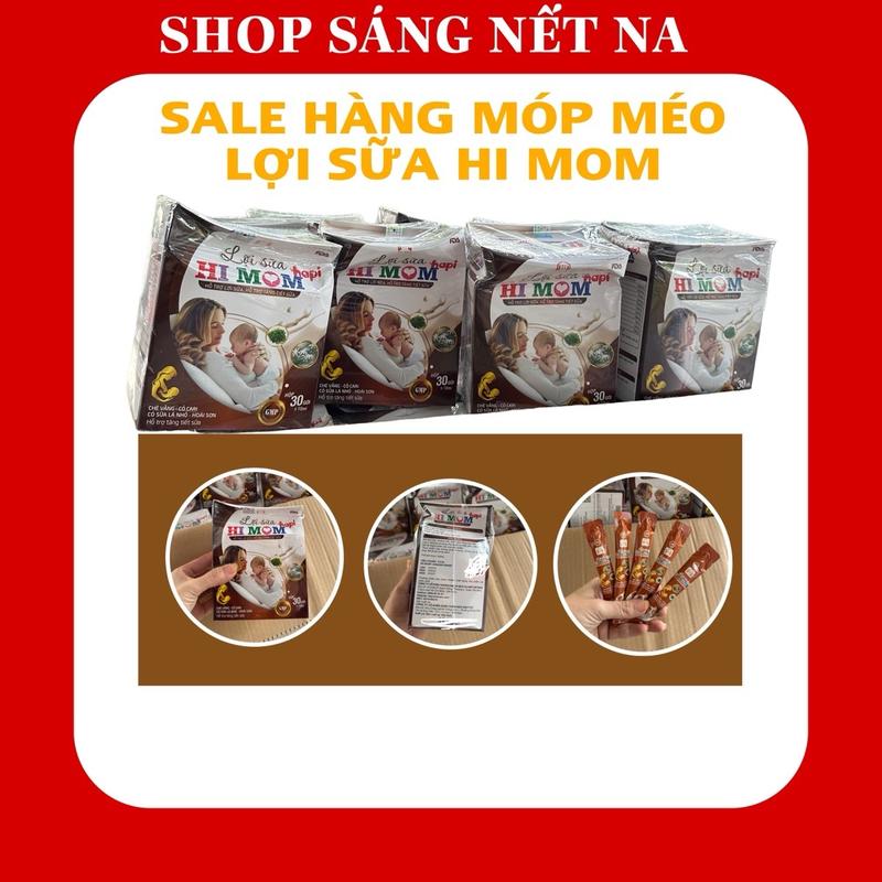 HÀNG MÓP 1 hộp LỢI SỮA HI MOM hỗ trợ tăng tiết sữa lợi sữa - bồi bổ sức khỏe cho mẹ sau sinh Vitamin Men Vi Sinh