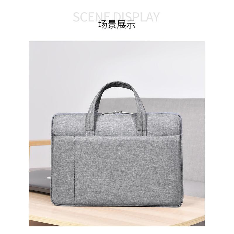 Product Introduction of New 15.6-inch laptop bag, minimalist handbag, business portable briefcase, can be printed 22