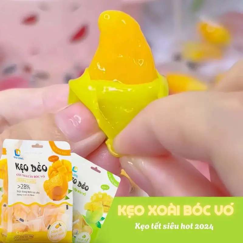 Kẹo Dẻo Trái Cây Bóc Vỏ 8D Panda Kid 19 vị tự chọn Quyền Béo Food 5