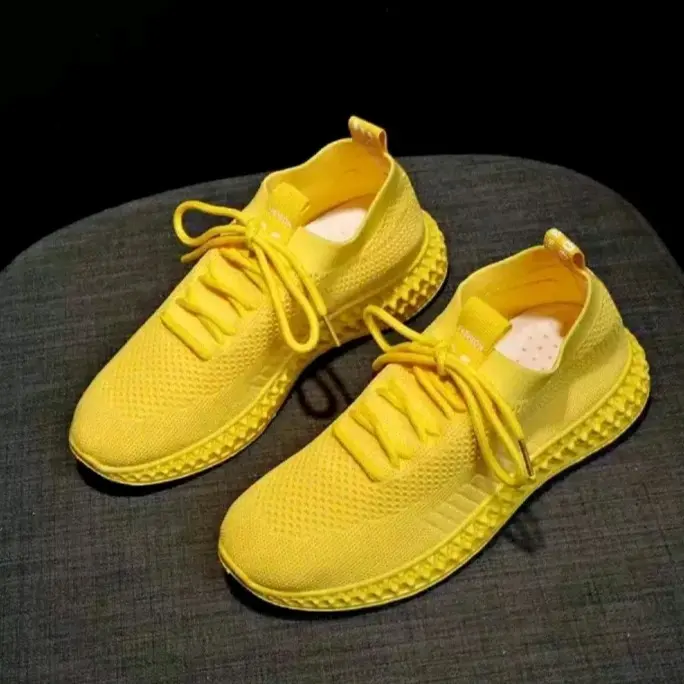 (COD) Sepatu Sneaker Wanita Kasual Sneakers Tanpa Hak