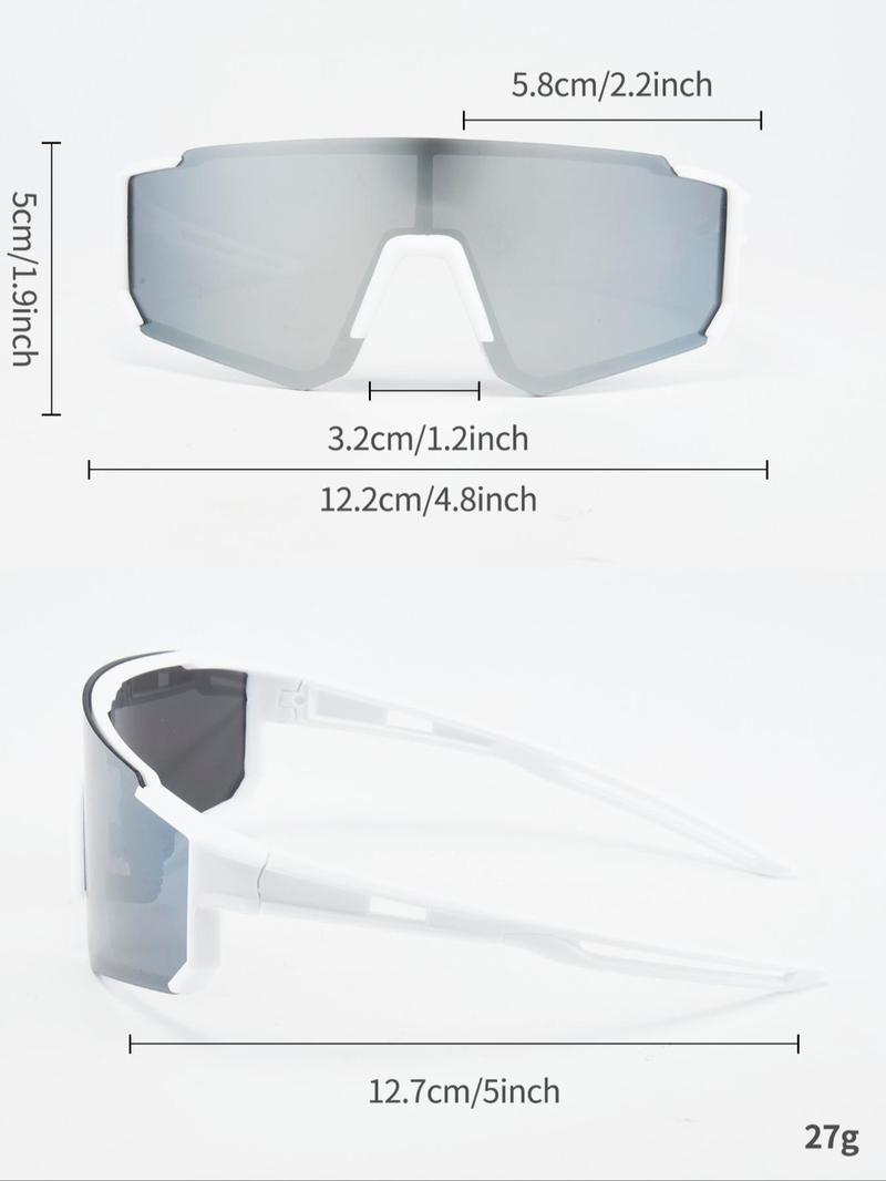 Product Introduction of Sporty Biking Sunglasses for Everyday Use, Outdoor Skiing Use Sunglasses, New Fashion Travel Accessories for Women & Men, Lightweight and Durable for Outdoor Sun Protection 12