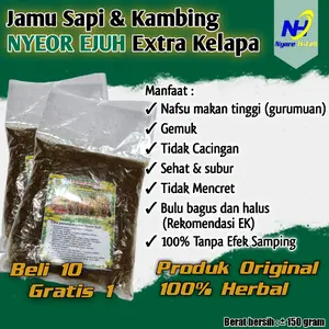 Jamu Sapi dan Kambing Nyeor Ejuh Extra Kelapa