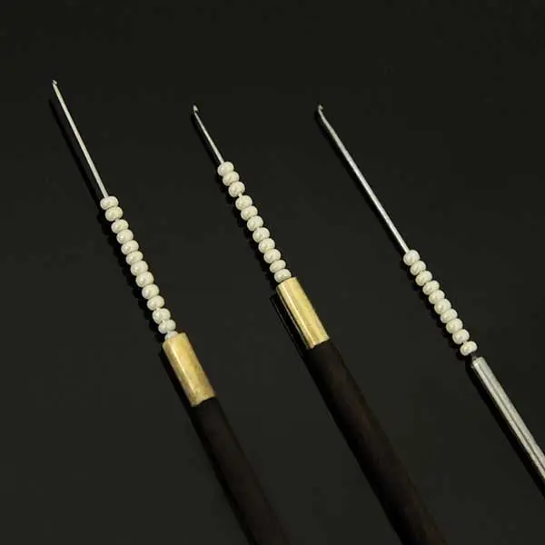 Jarum Mote/tambour set 3 pcs - Beading needle
