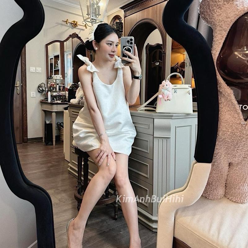 VÁY 2 DÂY NƠ TACTA GẤM XUÔNG 0