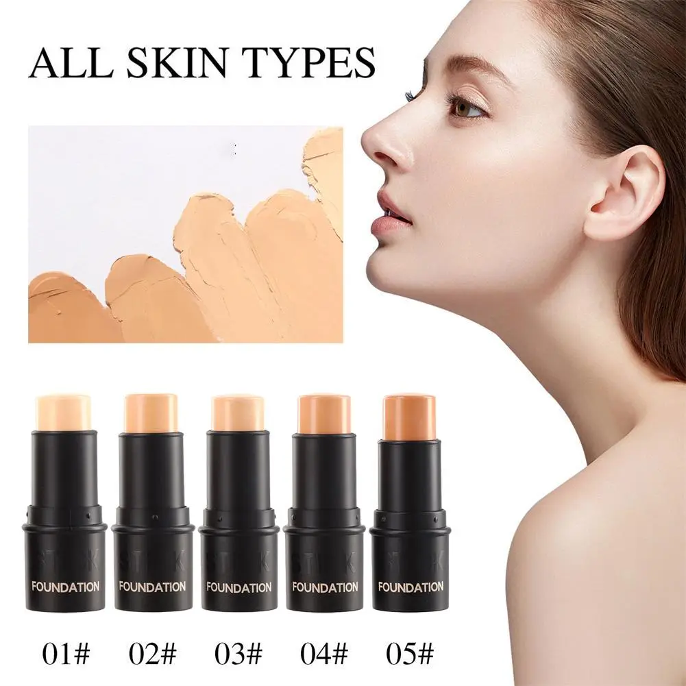 【2in1 Concealer+ Foundation 】Magic Stick Fairy High And Balance Pro Pen Water Oil Z9L9