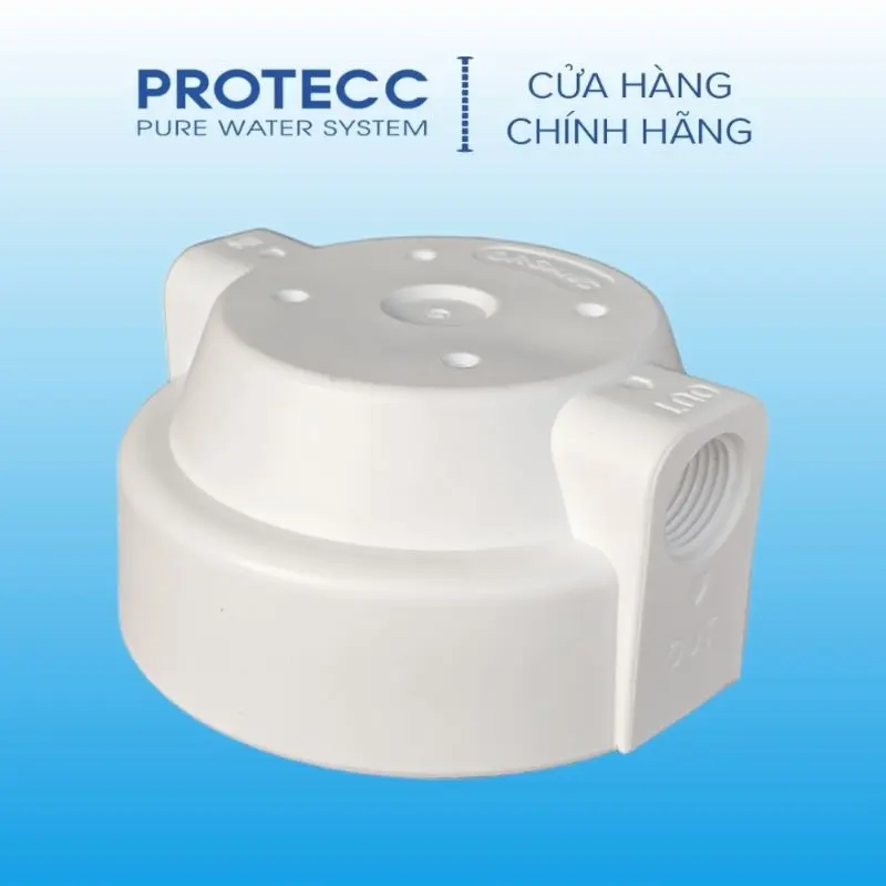 NẮP CỐC LY LỌC 10 INCH XẢ KHO  NẮP LY LỌC REN 21 - CỐC LY LỌC 10 INCH - LINH KIỆN LỌC NƯỚC 5