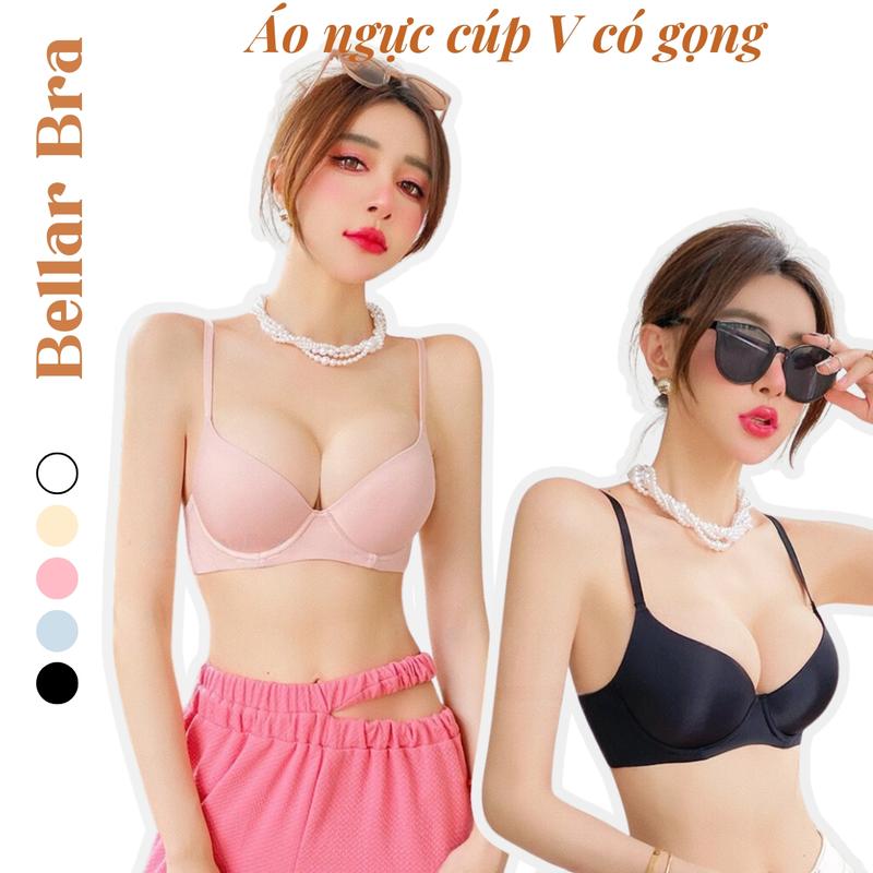 Áo Lót Có Gọng Bellar Bra - Áo Ngực Nữ Su Lụa Mềm Mại Nâng Ngực Chống Xệ Tua Rua BBA522