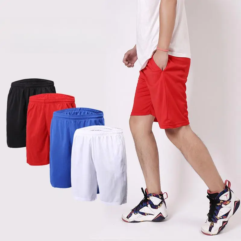 Football pants sports shorts men basketball running pants fitness breathable five-point casual pants yoga shorts