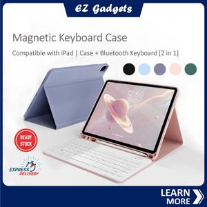 Magnetic Keyboard Case for iPad 10 iPad Air 4 Air 5 Pro 11 iPad 9 Wireless Bluetooth Detachable Portable Keyboard