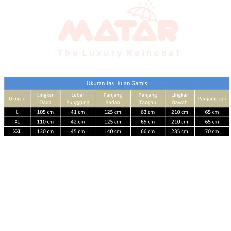 Jas Hujan Gamis Wanita Muslimah/ Jas Hujan Wanita By MATAR Dewasa Syari PVC Rust-Proof Raincoats outfit outdoor 6