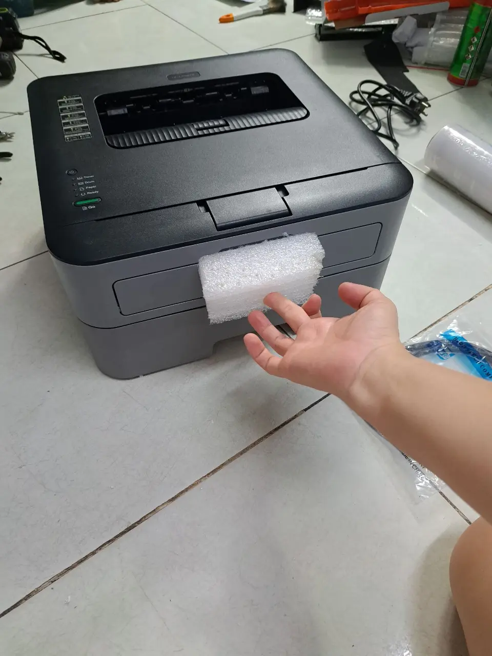 Máy in 2 mặt - Bro.ther 2321D - Kèm mực , cáp in, cáp nguồn