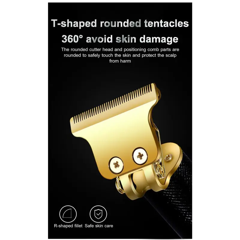 Electric Hair Clippers Converted Usb Rechargeable Barber Scissors 3