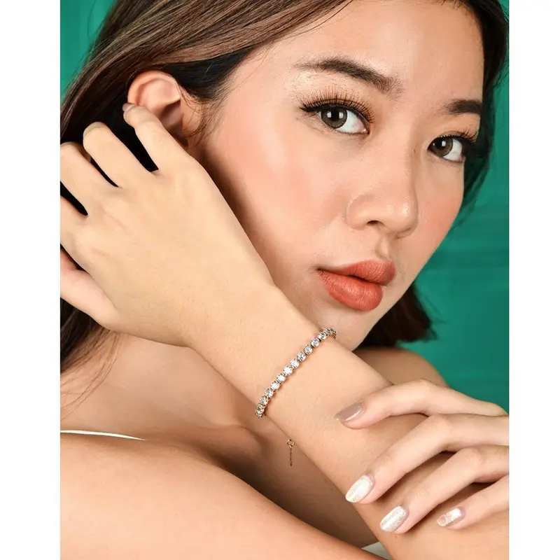 Panlandwoo - Gelang Titanium Wanita Mellisa Adjustable 5