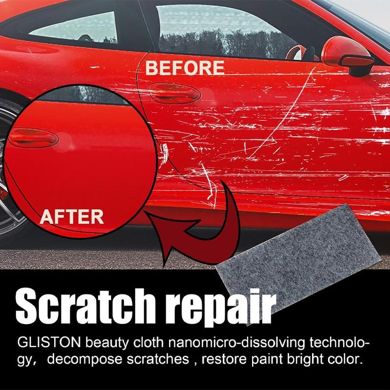 Product Introduction of 6PC Nano Car Scratch Remover Easily Repair Multifunction Cloth Restore Nano Nanosparkle D9F0 24