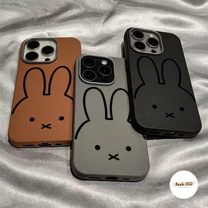 Product Introduction of Simple Trend Cute Rabbit Soft Case For Samsung A13 A05 A55 A16 A06 A05s A03s A35 A14 A15 A12 A04s A54 A50s A32 A53 A51 A34 A24 A20s A03 A10s A52 A23 A11 A25 A30 A30s A50 A02s A31 A04 Leather Texture Shockproof TPU Protective Phone Cover 35