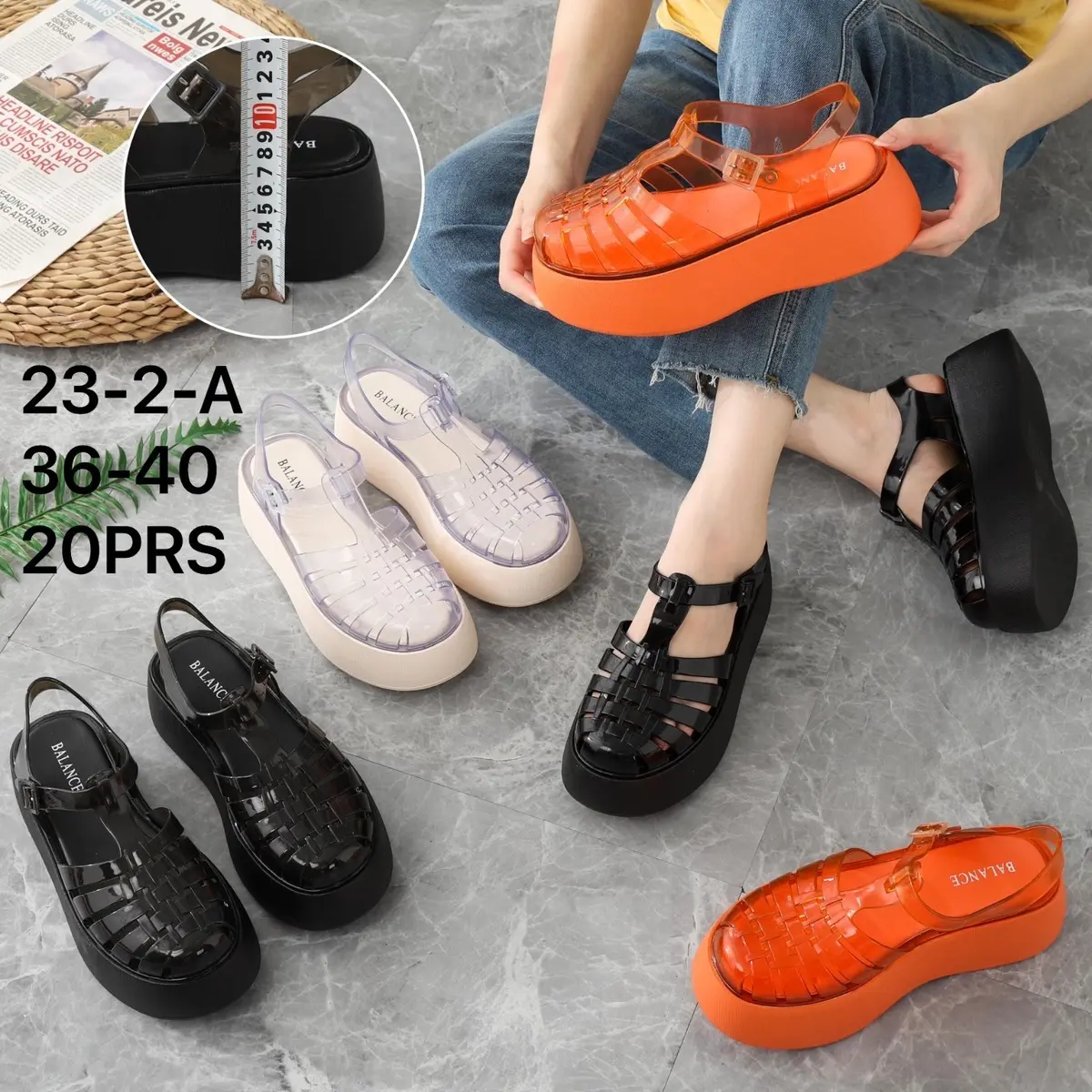 Sandal jelly MELISHAA