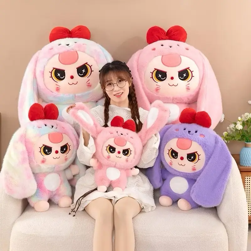Size 60cm, 80cm Gấu bông baby three, gấu bông quà tặng