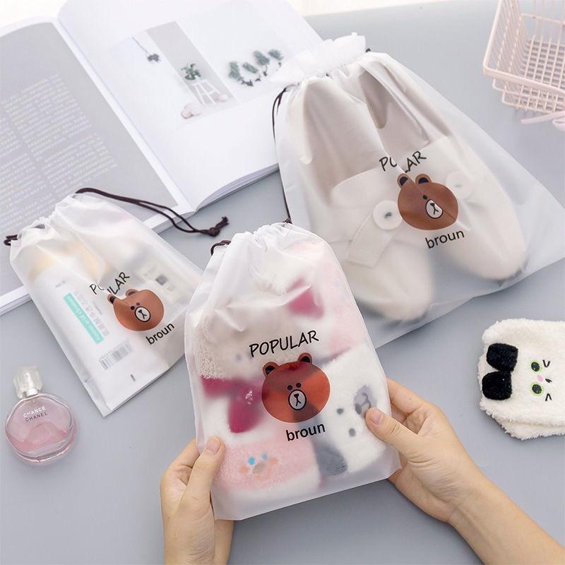 Túi dây rút đựng đồ mỹ phẩm trang điểm giầy dép quần áo cá nhân chống nước ChiChi TCN02 7