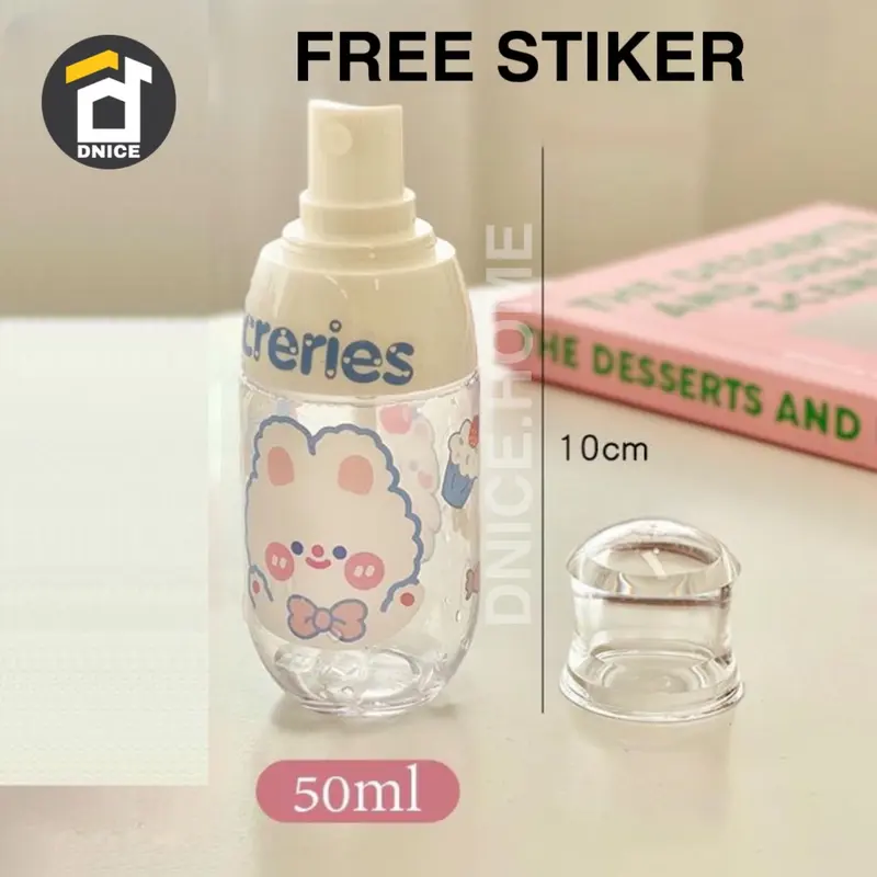 botol spray pump semport isi ulang korea / botol reffil / botol travel 7