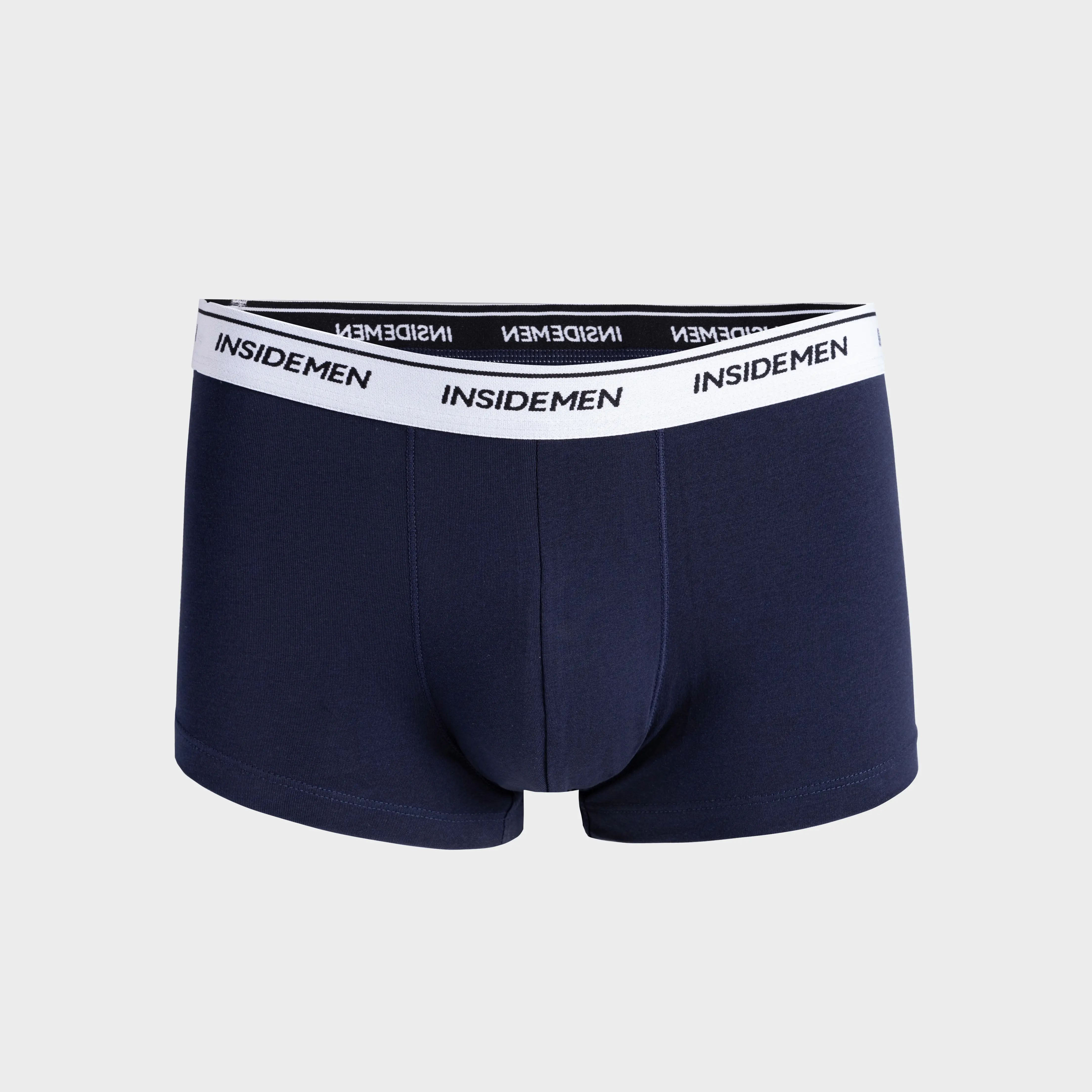 Insidemen - Quần boxer nam Cotton mềm mại thấm hút mồ hôi phom Trunk IBX048