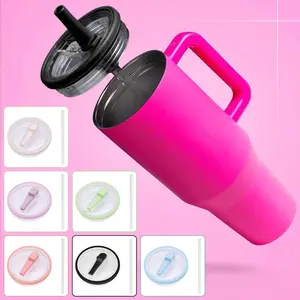 Tutup anti tumpah for tumbler 40oz Sealing Bottle Cover Tutupan Anti Tumpah Replacement Reusable Tumbler Cover Cup Accessories