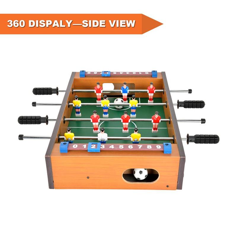 Table Soccer Kit, 1 Count Table Soccer & 2 Counts Mini Balls, Parent-child Competitive Board Game, Indoor Recreation Equipment For Kids & Adults 3