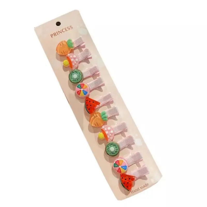10PCS !JEPIT RAMBUT ANAK KOREA MOTIF KARTUN SET / 10PCS SET JEPIT RAMBUT ANAK LUCU / JEPITAN RAMBUT ANAK MOTIF KARAKTER KARTUN / JEPITAN RAMBUT ANAK STYLE KOREA 3