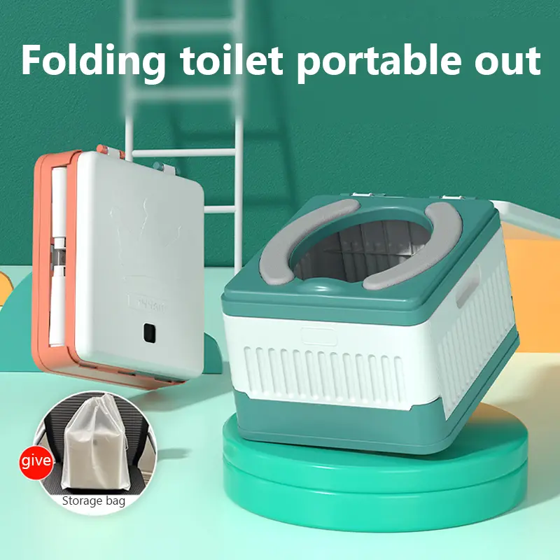 Children's foldable urinals and bedpans, male baby travel toilets, female toilets, portable car toilets
