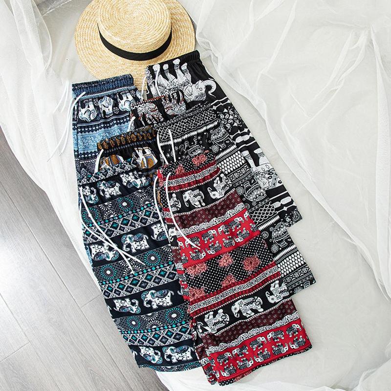 Product Introduction of Elephant Shorts Soft Cloth Comfortable To Wear Shorts Travel Sleep Stay At Home Elephant Pattern Pants With Many Patterns To Choose 18