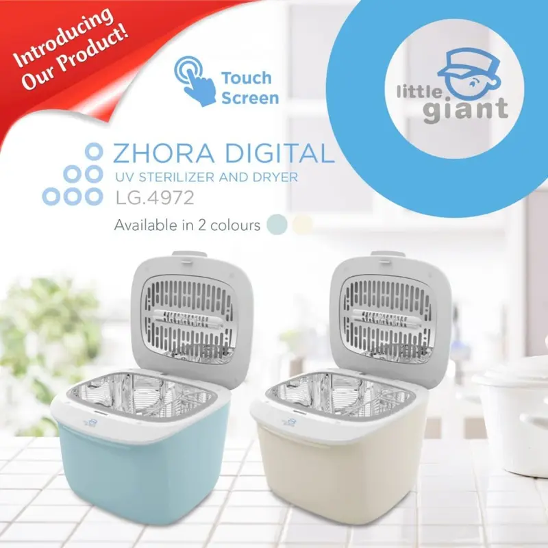 Little Giant ZHORA Digital UV Sterilizer and Dryer LG4972 / UV Steril 4