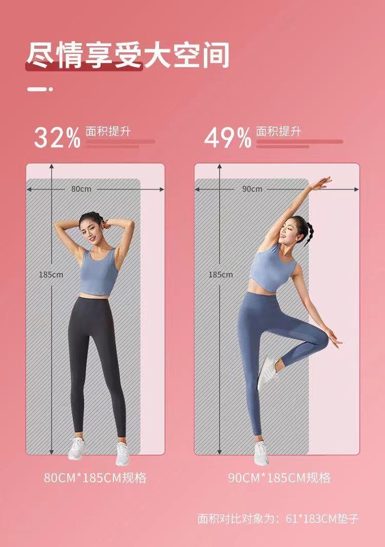 Product Introduction of Thảm Tập Yoga, Dành Cho Nam, Dày Dặn, Thích Hợp Để Tập Thể Dục, Đặc Biệt Để Giảm Cân, Dây Nhảy, Cách Âm, Hấp Thụ Sốc, Tập Thể Dục Trong Nhà, Chống Trượt, Thảm Trải Sàn Gia Đình, Năm 2025 4