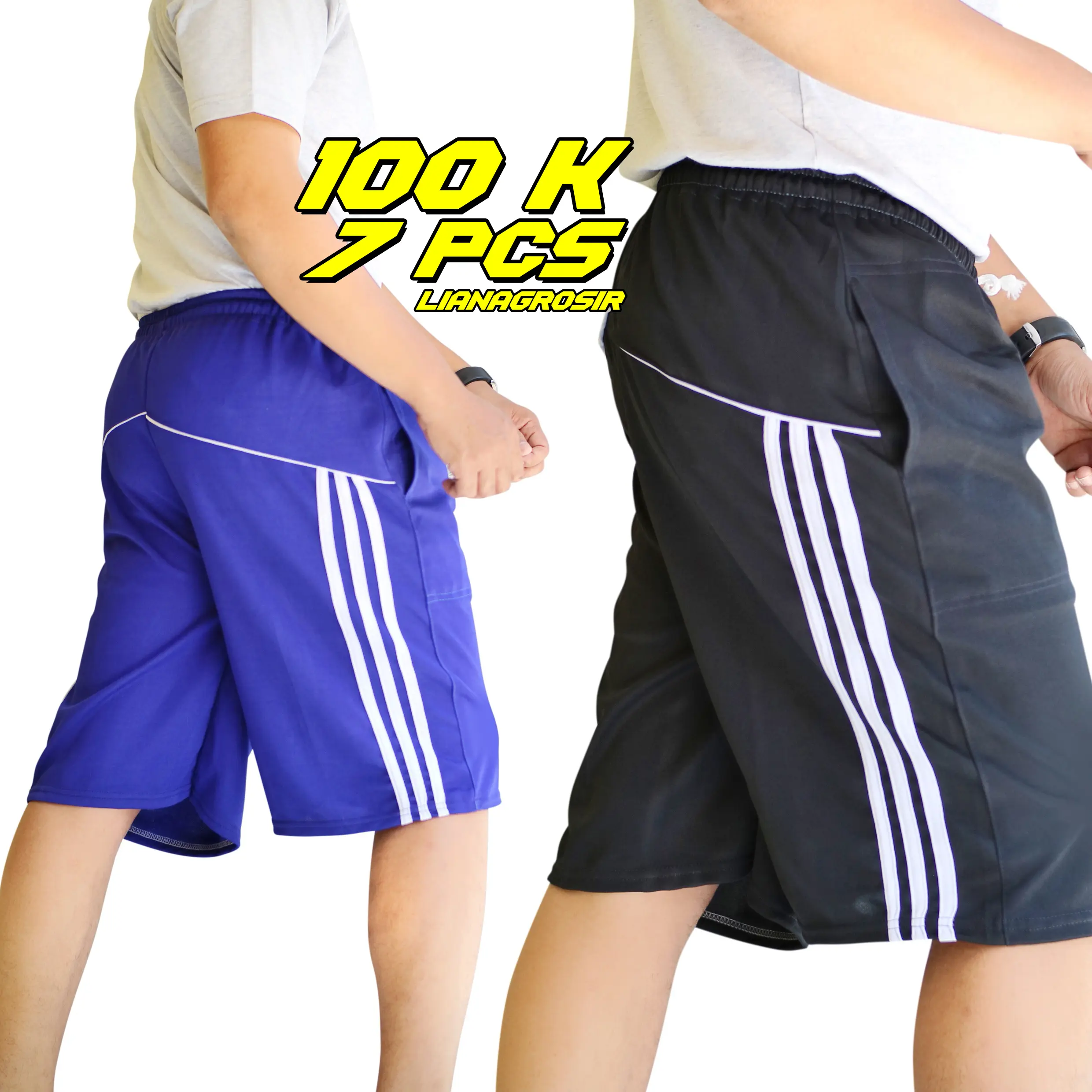 Celana Pendek Pria Kolor Santai Casual Running