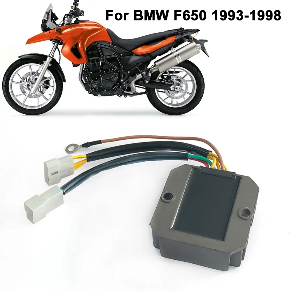 Voltage Regulator Black Voltage Regulator Rectifier for BMW F650GS F650ST ROAD FUNDURO Reliable and Efficient!