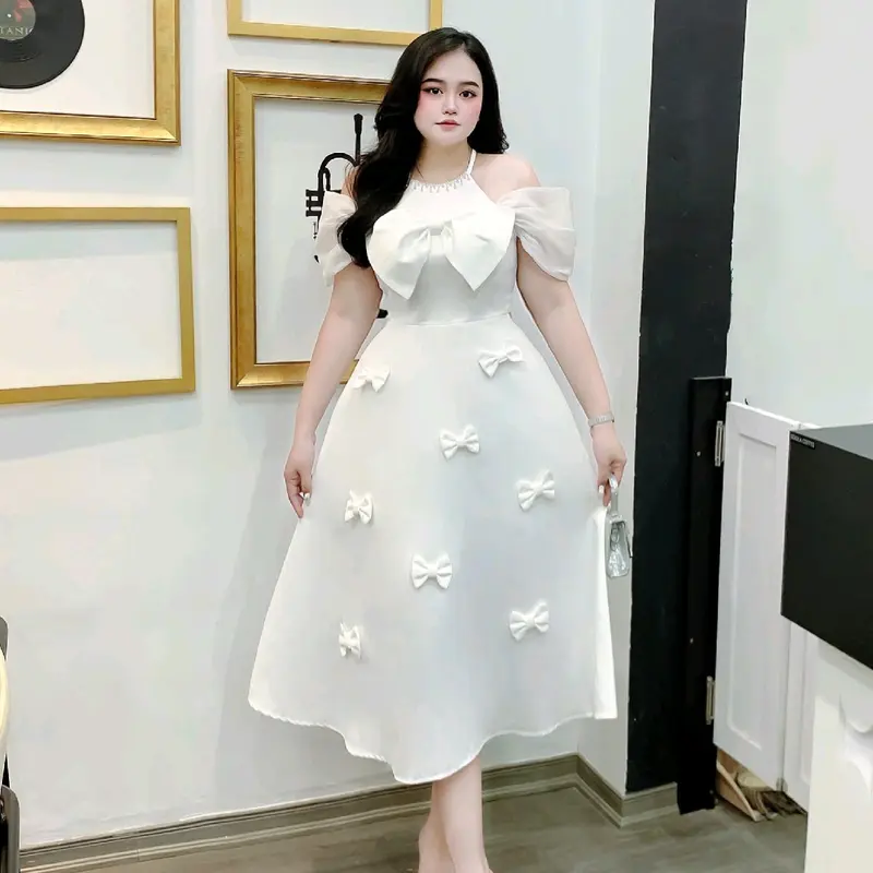 Đầm Dự Tiệc Bjg Size (55kg đến 100kg) MS02.015.016 Nữ Women 5