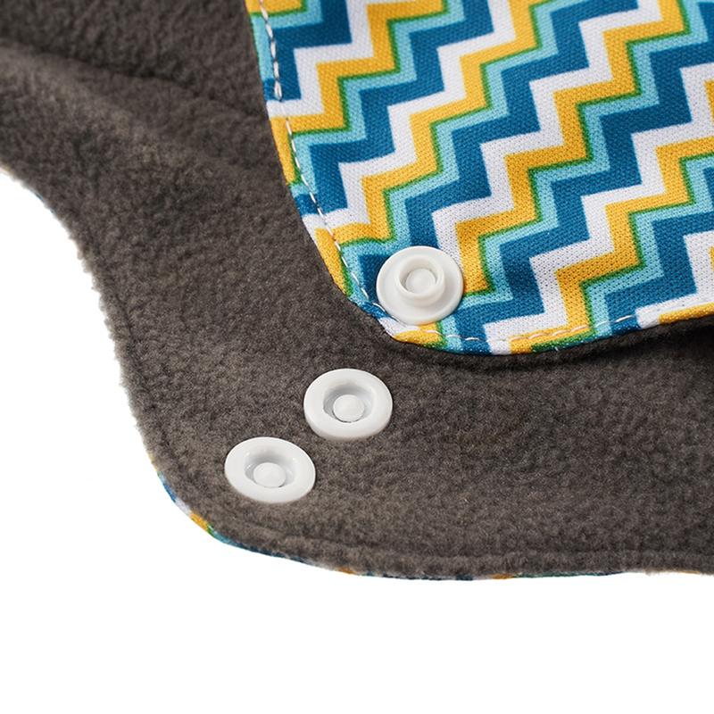 3Pcs Cloth Sanitary Pads Reusable Napkins 3 Sizes Menstrual Pads for Heavy Flow Night Use 3